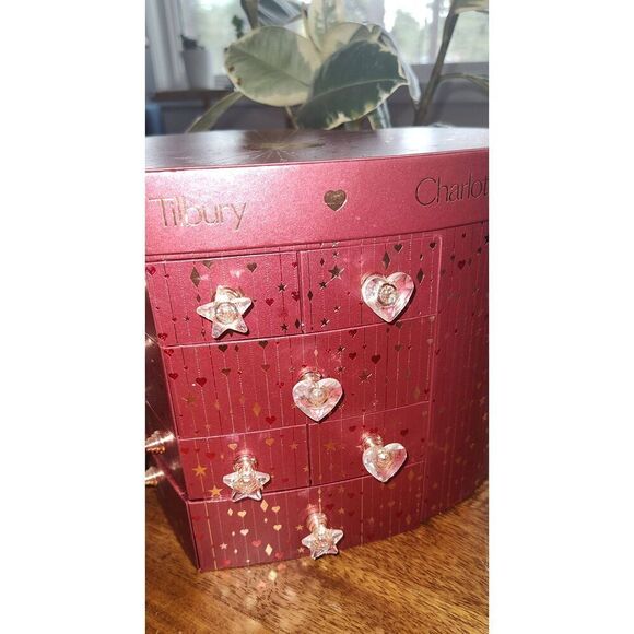 2024 EMPTY Charlotte Tilbury Heart Chest of Beauty Treasure Box - Picture 7 of 8